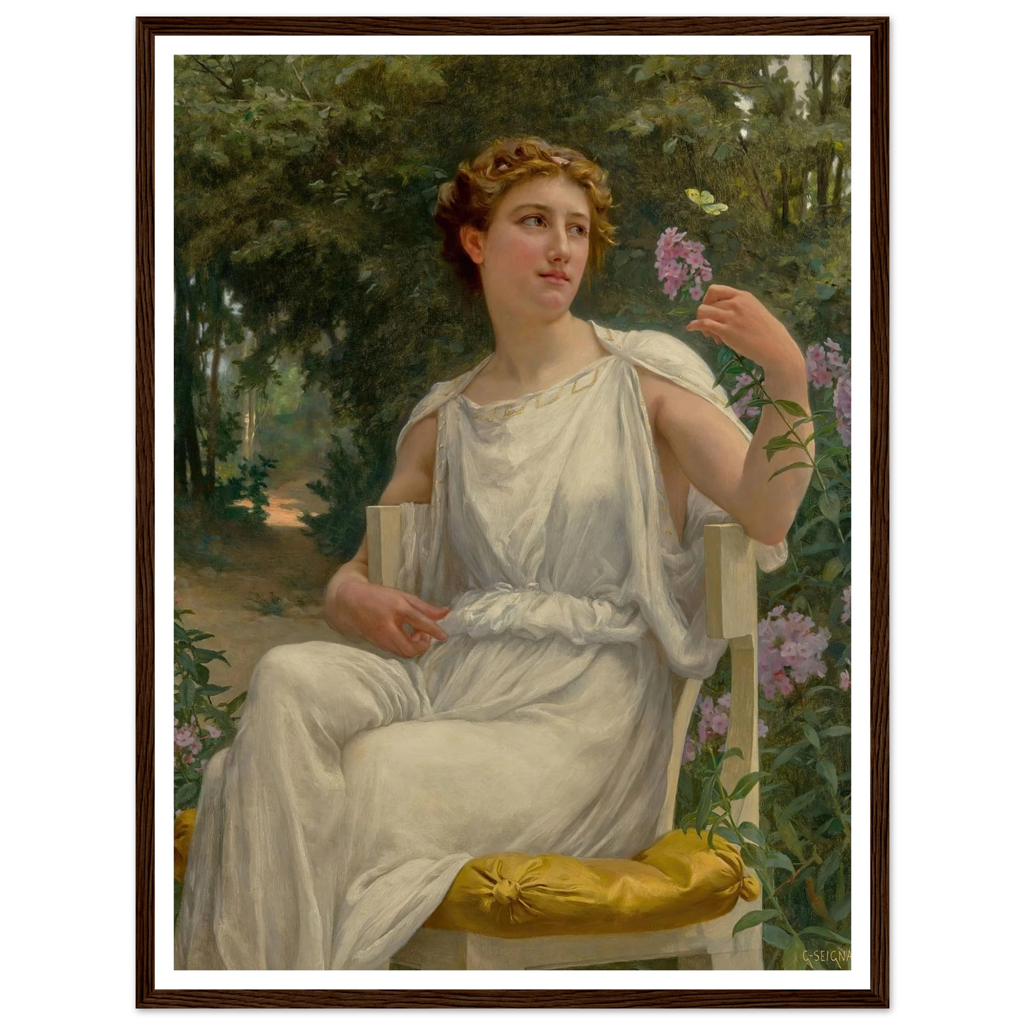 A Beauty Of Nature Art Print | Guillaume Seignac - Framed Poster - 30x40 cm / 12x16″ - Black frame