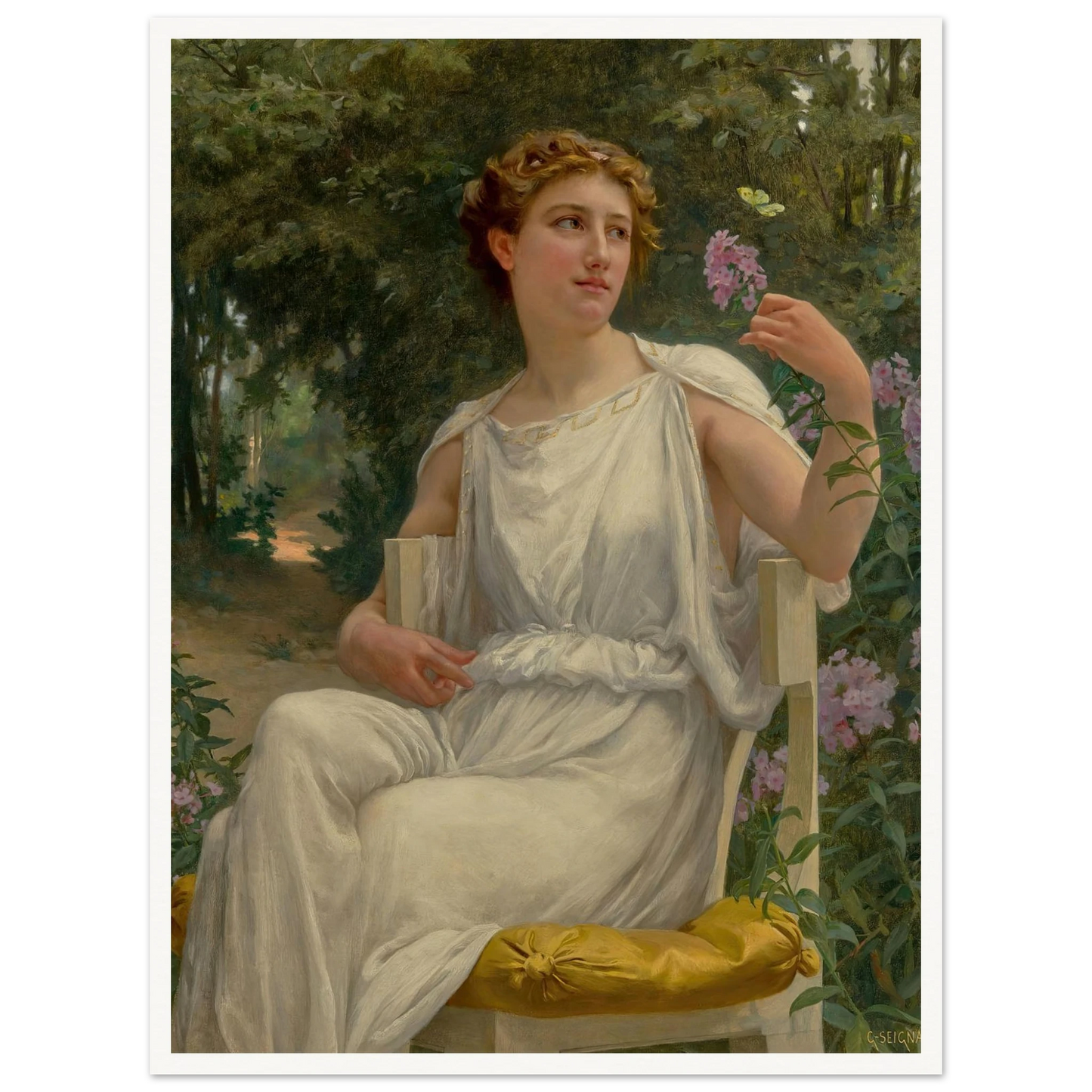 A Beauty Of Nature Art Print | Guillaume Seignac - Framed Poster - 30x40 cm / 12x16″ - Black frame