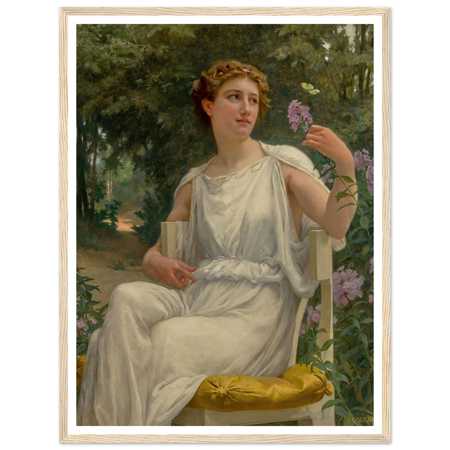 A Beauty Of Nature Art Print | Guillaume Seignac - Framed Poster - 30x40 cm / 12x16″ - Black frame