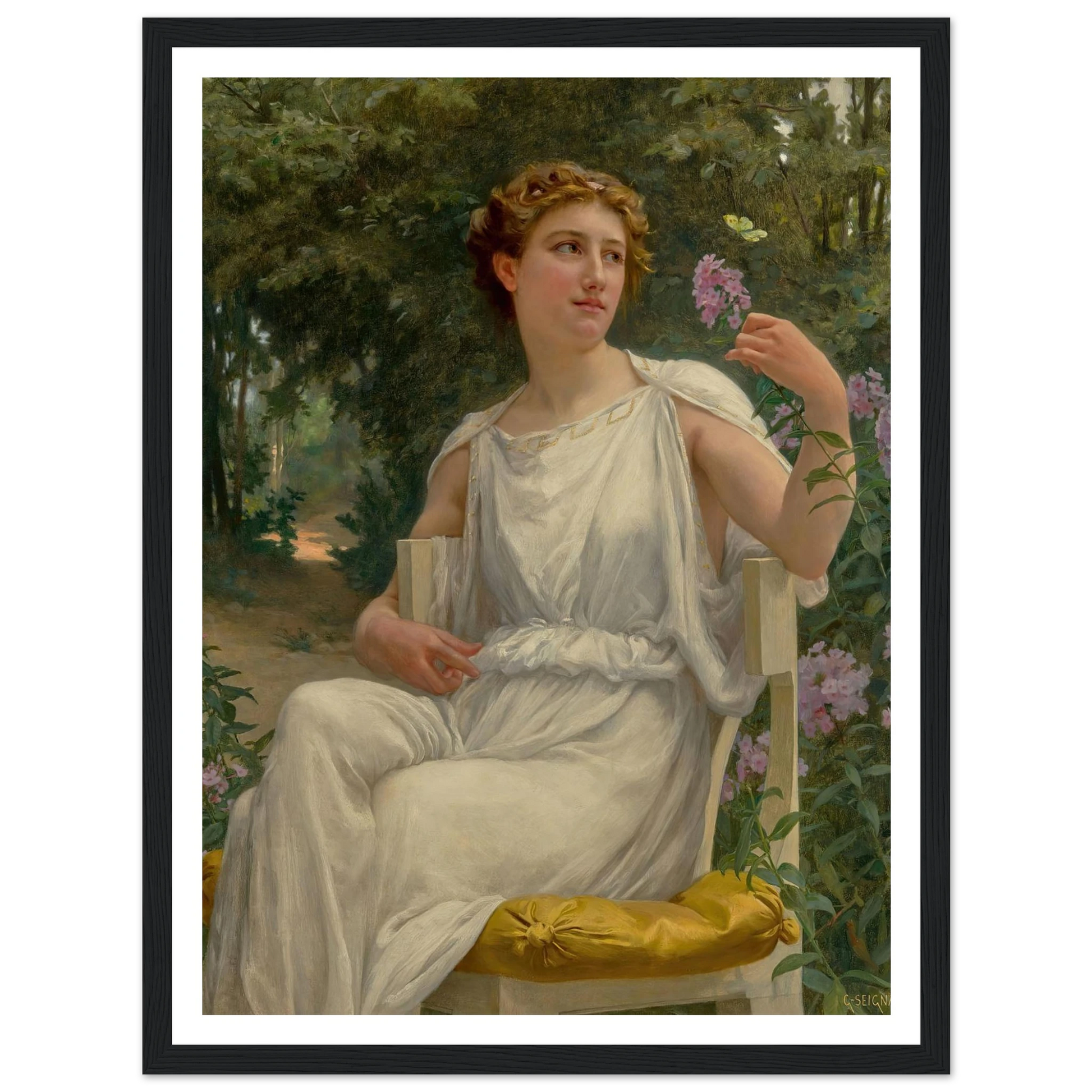 A Beauty Of Nature Art Print | Guillaume Seignac - Framed Poster - 30x40 cm / 12x16″ - Black frame
