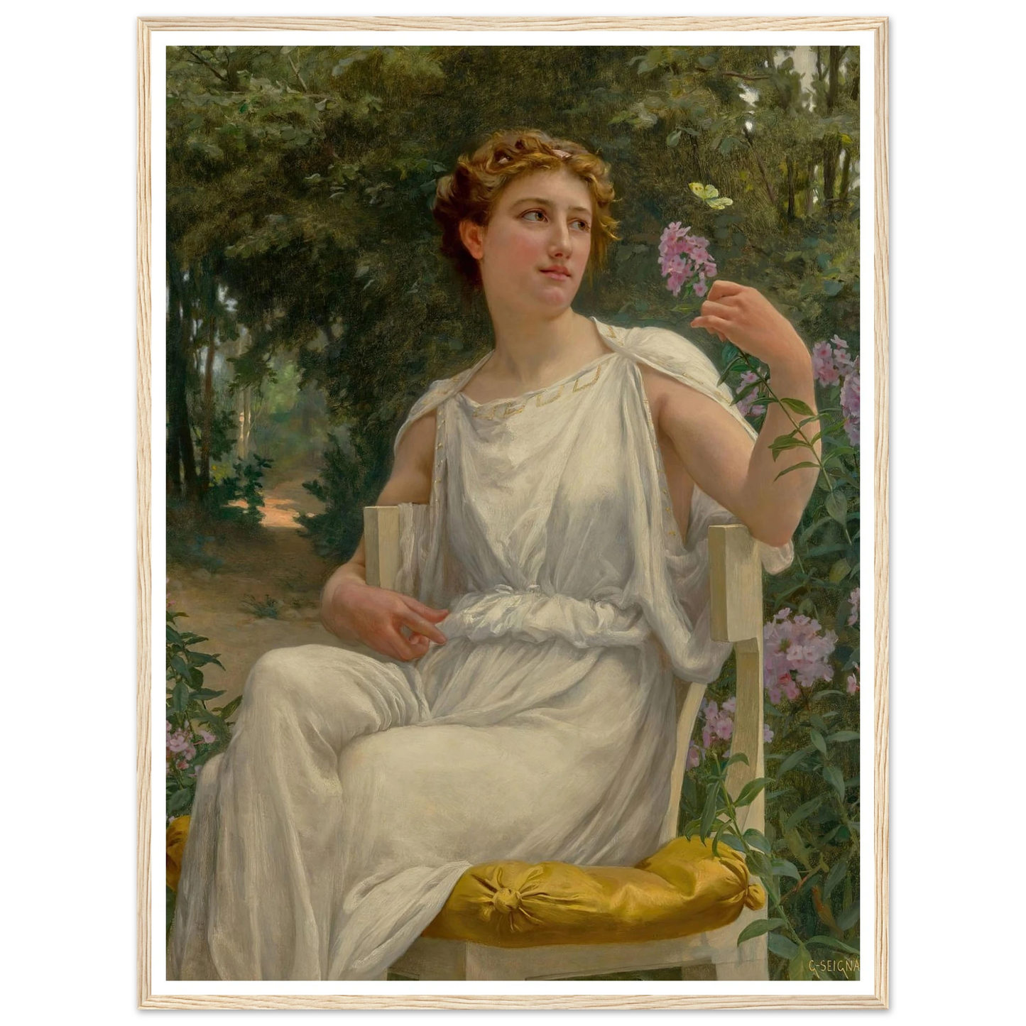 A Beauty Of Nature Art Print | Guillaume Seignac - Framed Poster - 30x40 cm / 12x16″ - Black frame
