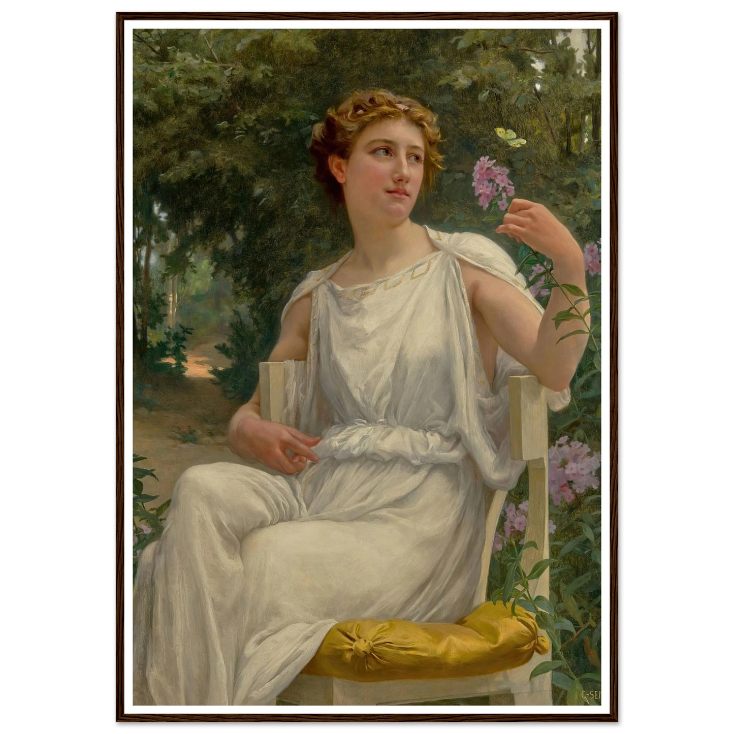 A Beauty Of Nature Art Print | Guillaume Seignac - Framed Poster - 30x40 cm / 12x16″ - Black frame