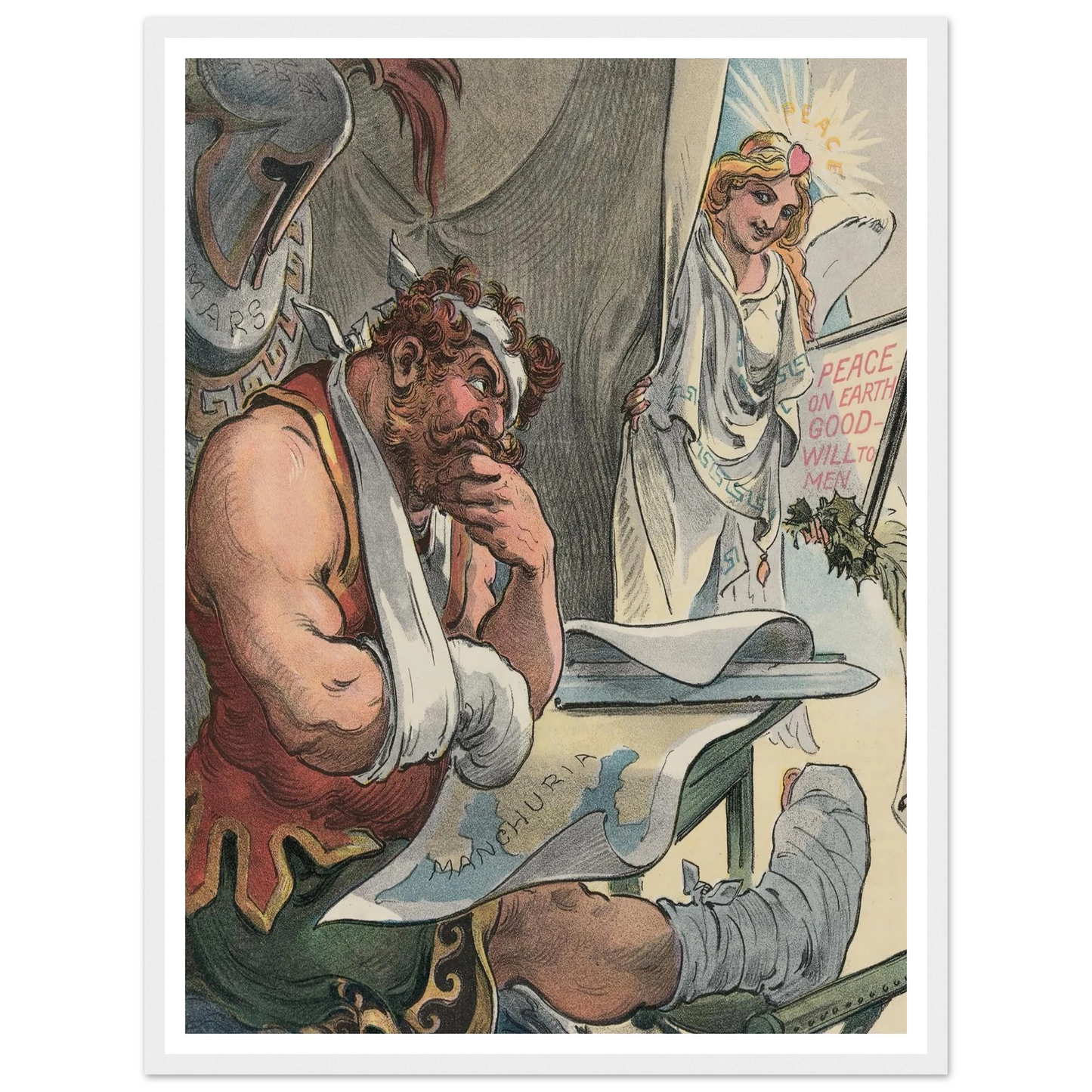 A Christmas call - Framed Poster - 30x40 cm / 12x16″ - Black frame