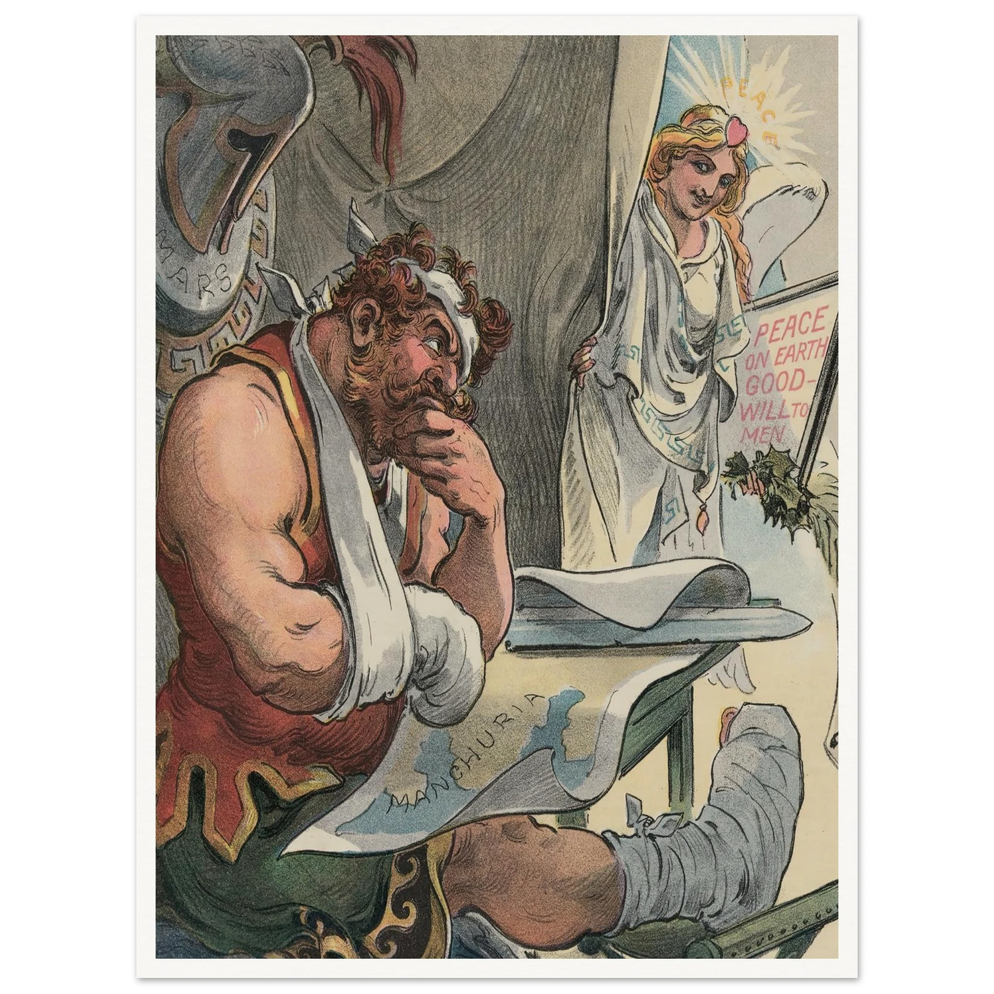 A Christmas call - Framed Poster - 30x40 cm / 12x16″ - Black frame