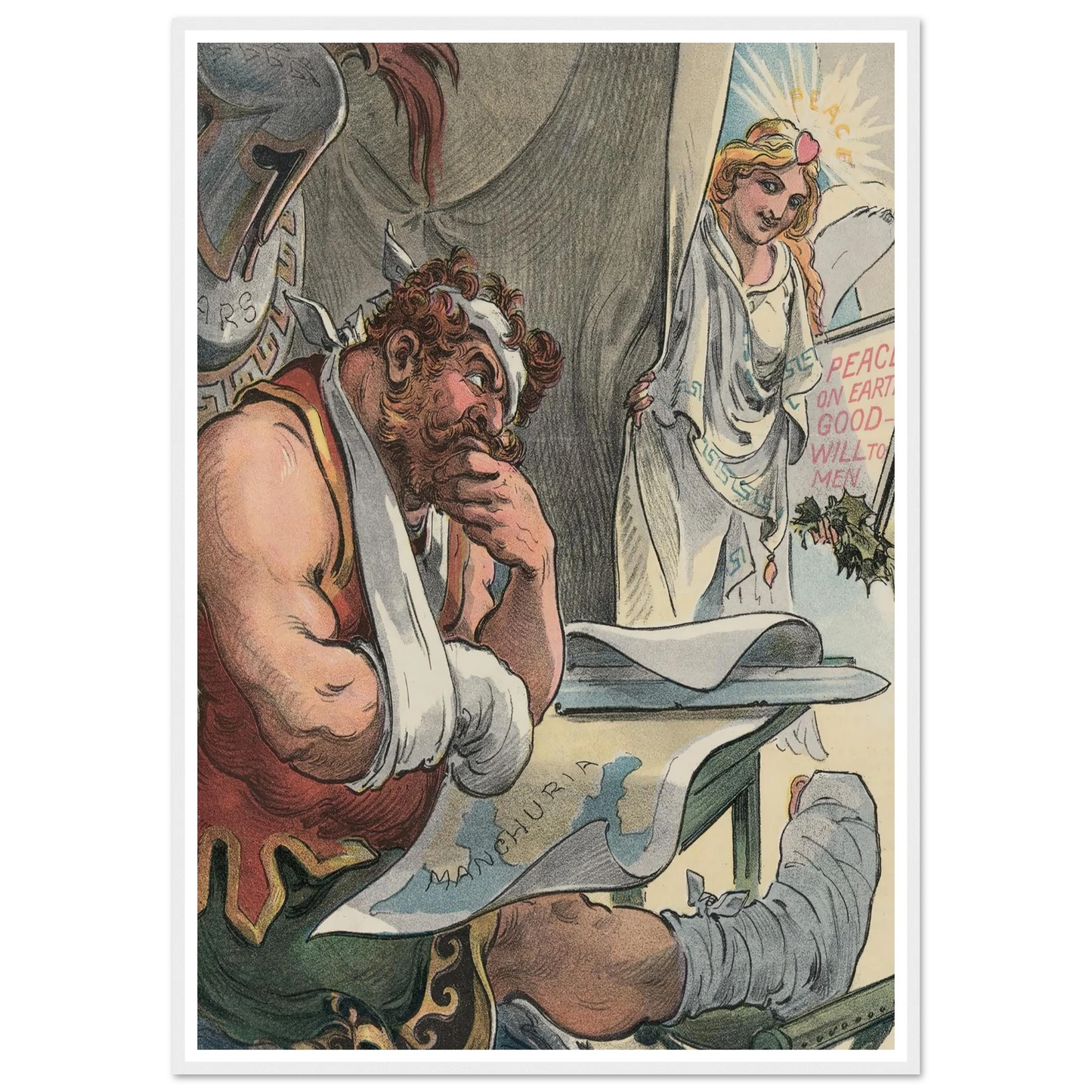 A Christmas call - Framed Poster - 30x40 cm / 12x16″ - Black frame