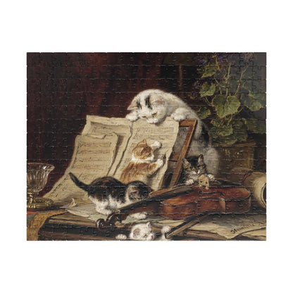 A Curiosity for Music Puzzle | Henriette Ronner - - 252 pcs (Horizontal) - 