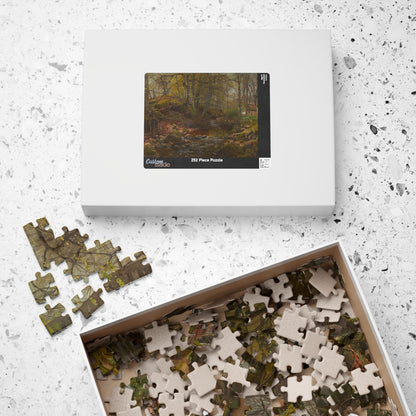 A Forest Stream Puzzle | Peder Mork Monsted - - 252 pcs (Horizontal) - 