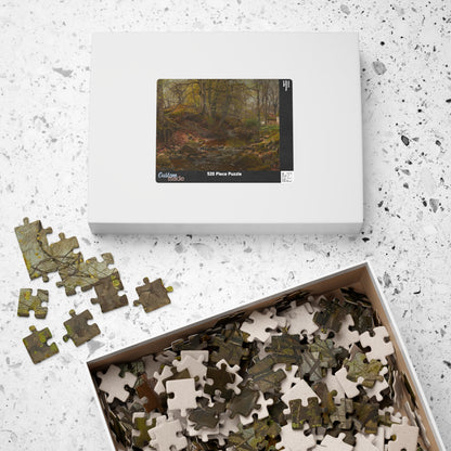 A Forest Stream Puzzle | Peder Mork Monsted - - 252 pcs (Horizontal) - 