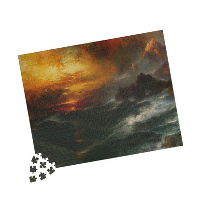 A Mountain of Loadstone Puzzle | Thomas Moran - - 252 pcs (Horizontal) - 