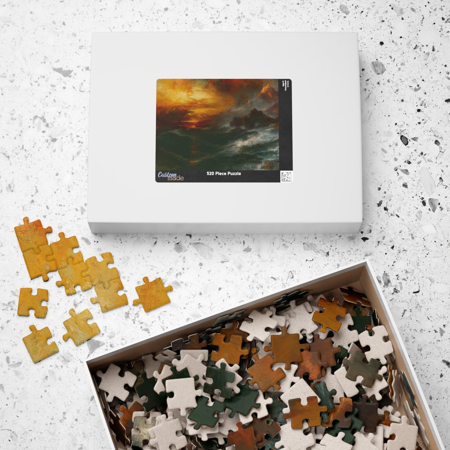 A Mountain of Loadstone Puzzle | Thomas Moran - - 252 pcs (Horizontal) - 