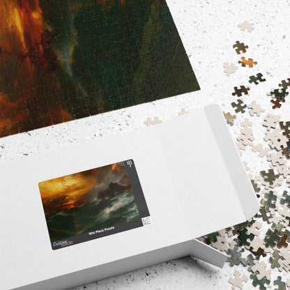 A Mountain of Loadstone Puzzle | Thomas Moran - - 252 pcs (Horizontal) - 