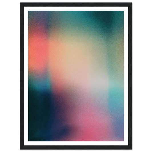 A Soft Idea - Framed Poster - 30x40 cm / 12x16″ - Black frame