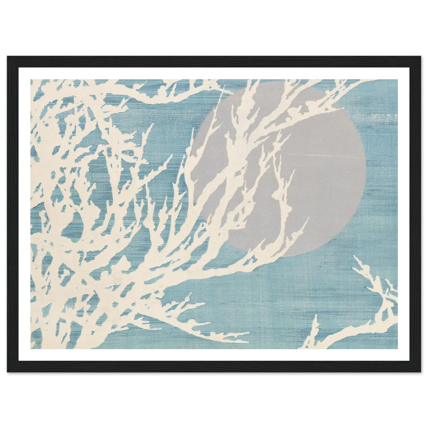 A Thousand Grasses Pl.03 (1900) Art Print | Kamisaka Sekka - Framed Poster - 30x40 cm / 12x16″ - Black frame