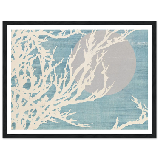 A Thousand Grasses Pl.03 (1900) Art Print | Kamisaka Sekka - Framed Poster - 30x40 cm / 12x16″ - Black frame