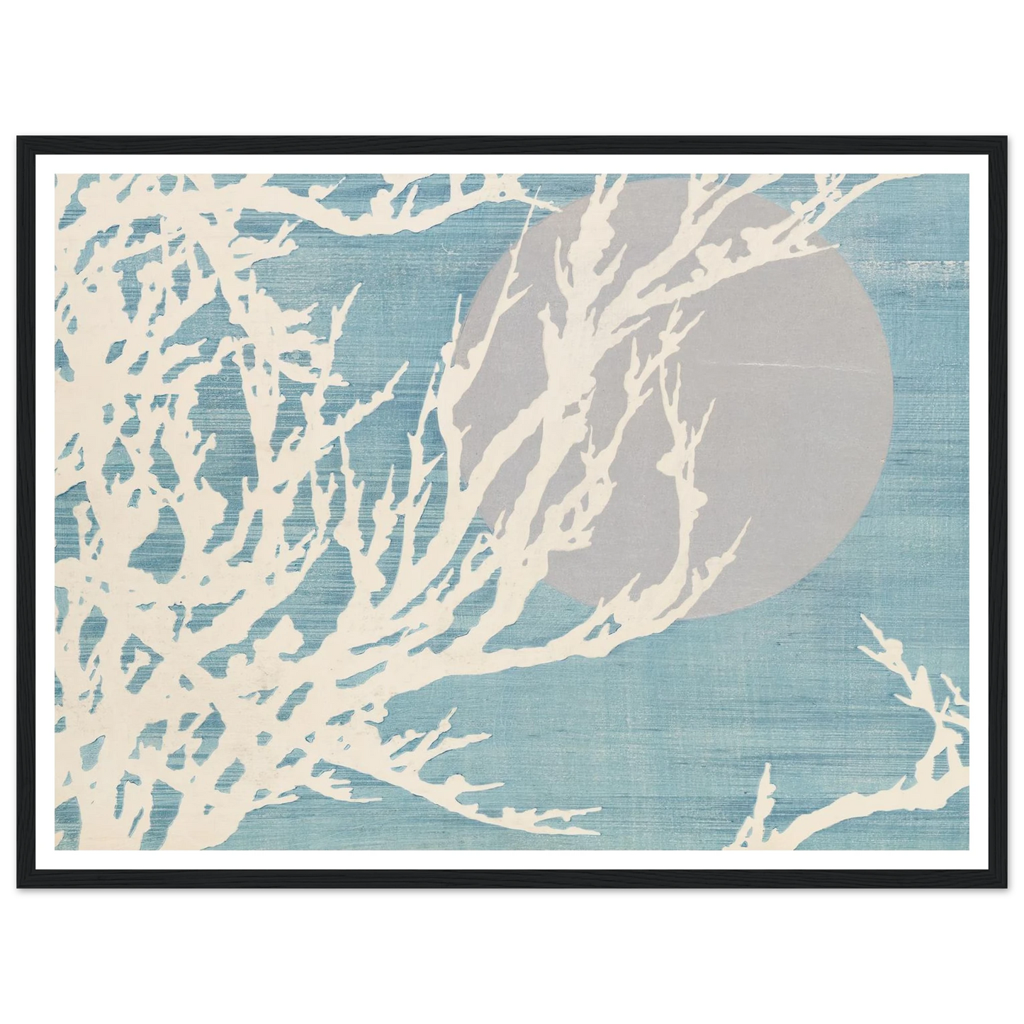 A Thousand Grasses Pl.03 (1900) Art Print | Kamisaka Sekka - Framed Poster - 30x40 cm / 12x16″ - Black frame