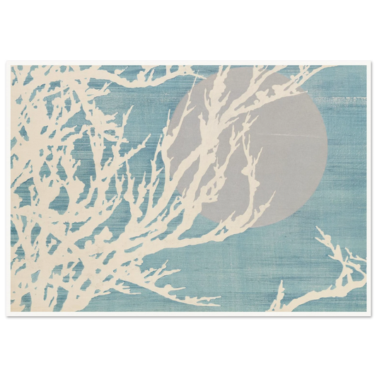 A Thousand Grasses Pl.03 (1900) Art Print | Kamisaka Sekka - Framed Poster - 30x40 cm / 12x16″ - Black frame