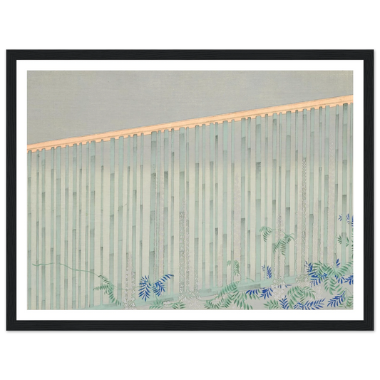 A Thousand Grasses Pl.10 (1900) Art Print | Kamisaka Sekka - Framed Poster - 30x40 cm / 12x16″ - Black frame