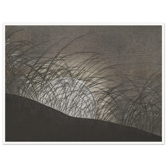 A Thousand Grasses Pl.12 (1900) Art Print | Kamisaka Sekka - Framed Poster - 30x40 cm / 12x16″ - Black frame