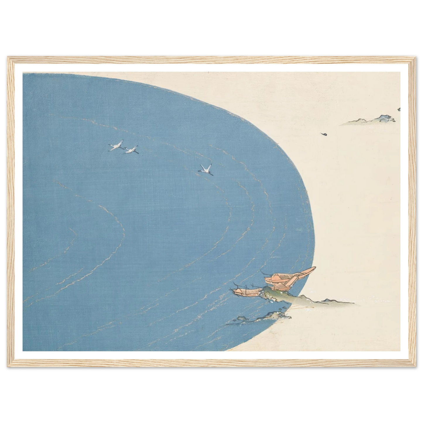 A Thousand Grasses Pl.15 (1900) Art Print | Kamisaka Sekka - Framed Poster - 30x40 cm / 12x16″ - Black frame
