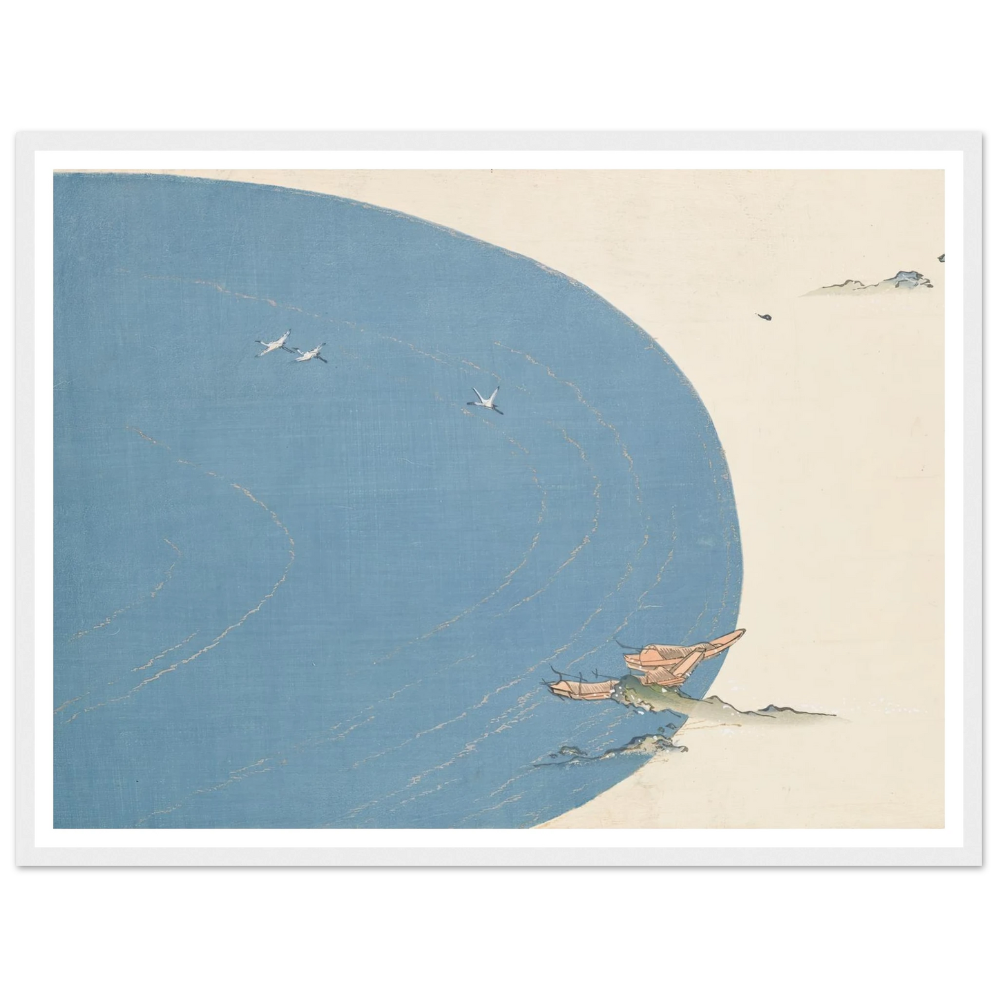 A Thousand Grasses Pl.15 (1900) Art Print | Kamisaka Sekka - Framed Poster - 30x40 cm / 12x16″ - Black frame