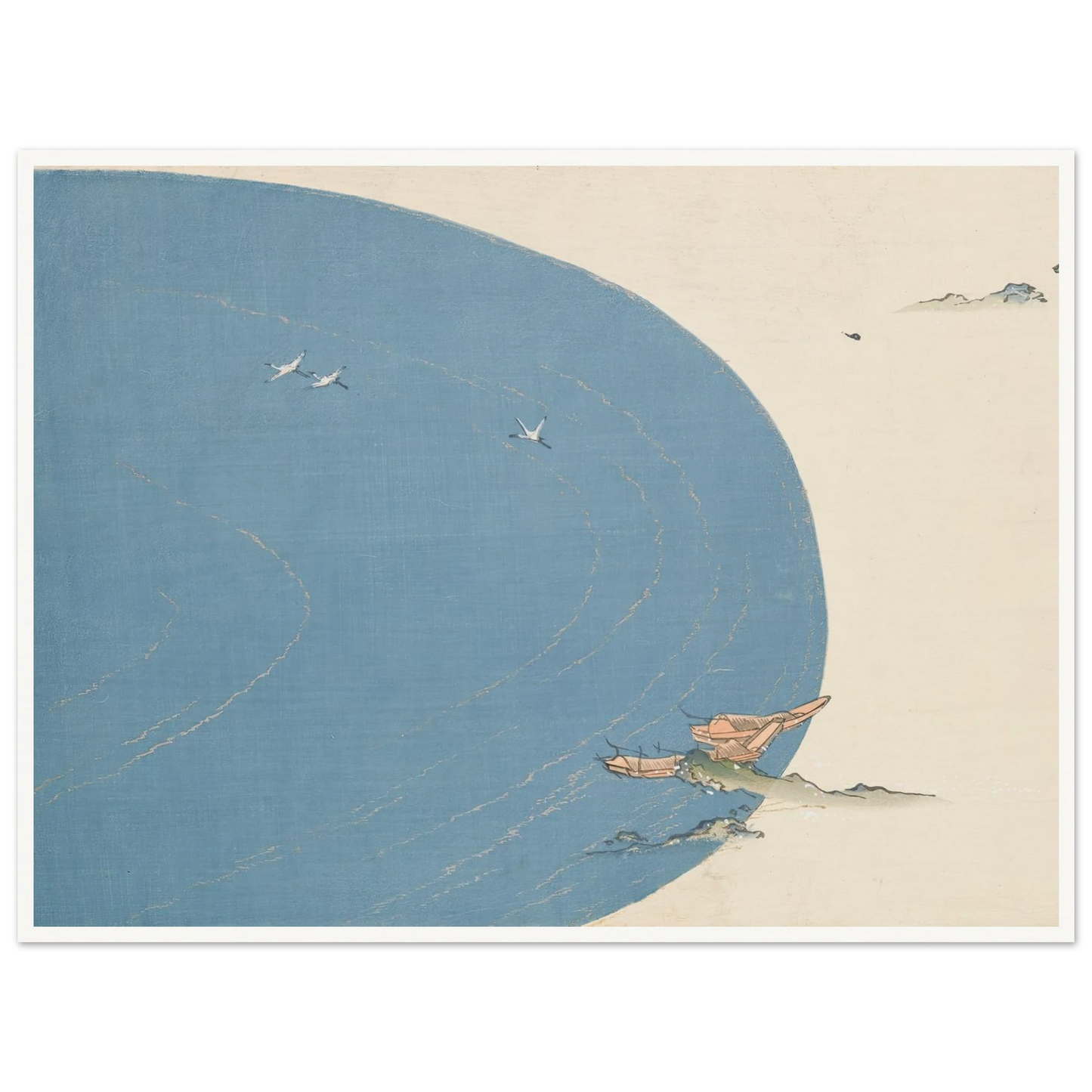 A Thousand Grasses Pl.15 (1900) Art Print | Kamisaka Sekka - Framed Poster - 30x40 cm / 12x16″ - Black frame