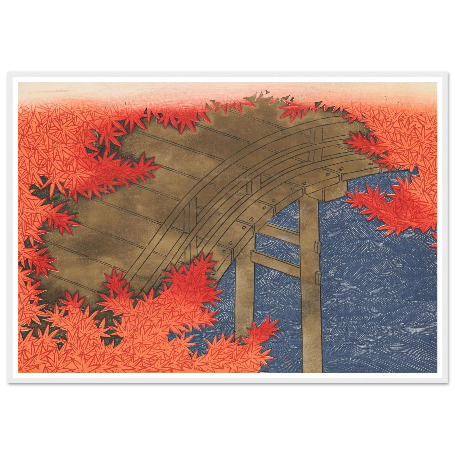 A Thousand Grasses Pl.16 (1900) Art Print | Kamisaka Sekka - Framed Poster - 30x40 cm / 12x16″ - Black frame