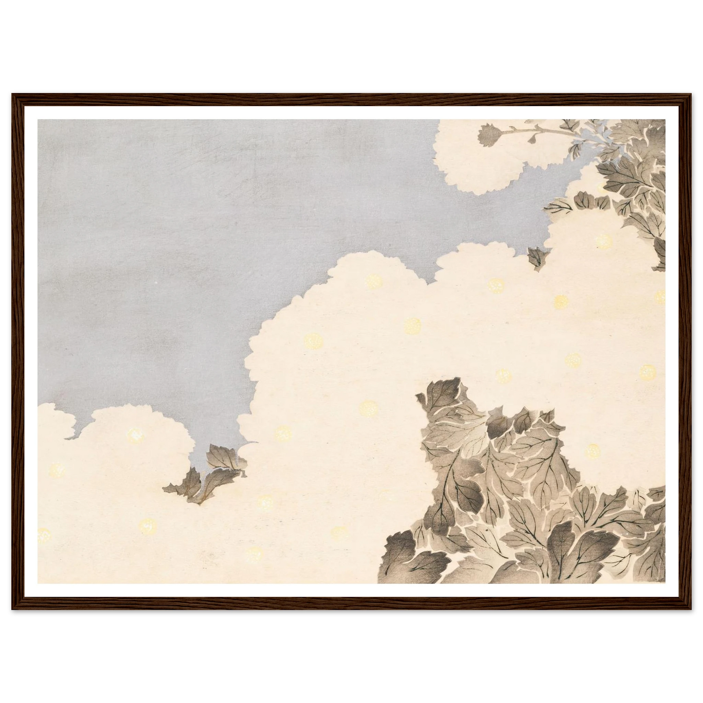 A Thousand Grasses Pl.19 (1900) Art Print | Kamisaka Sekka - Framed Poster - 30x40 cm / 12x16″ - Black frame