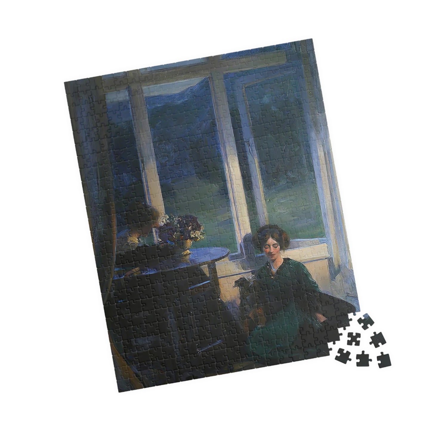 A Truce Puzzle | Frank Bramley - - 252 pcs (Vertical) - 