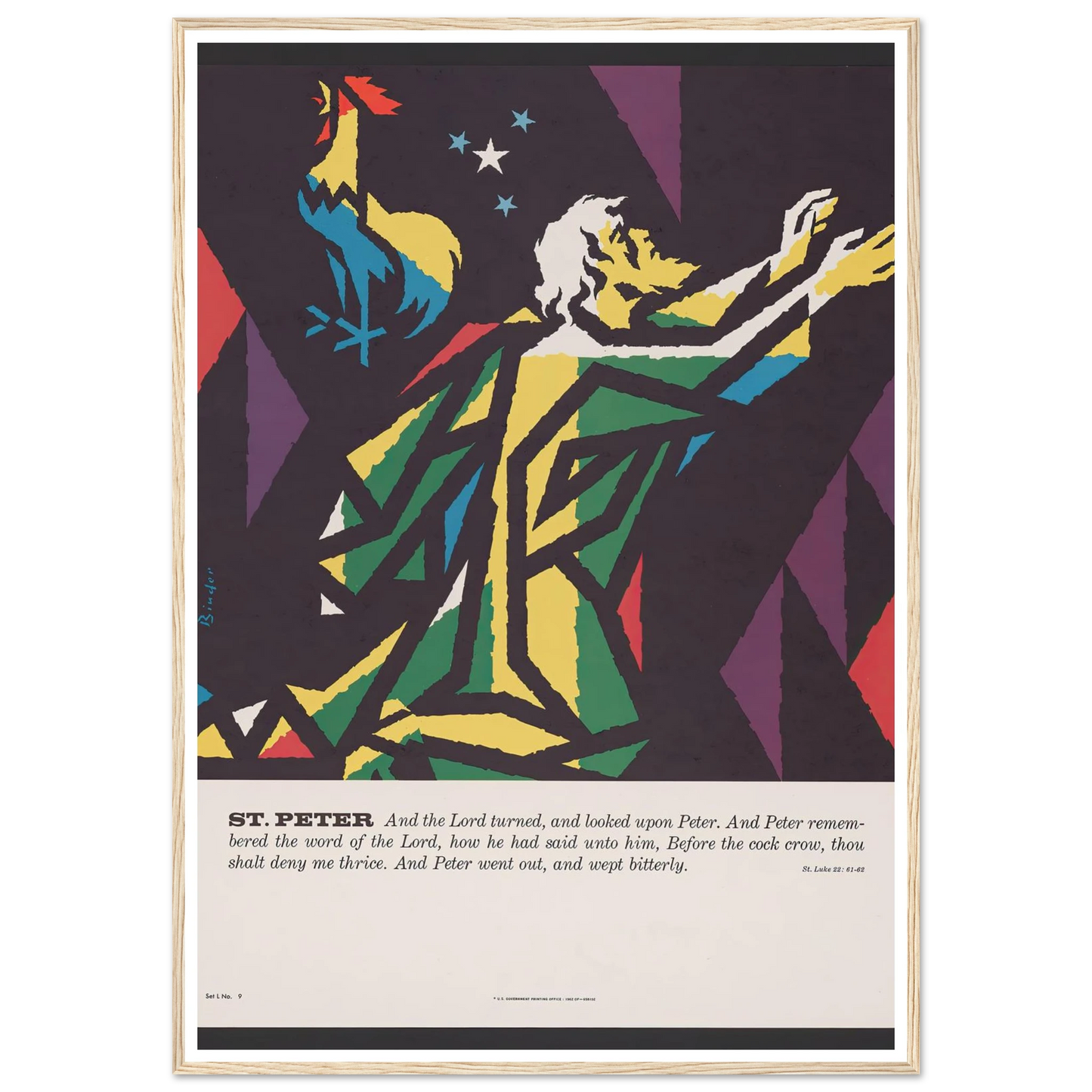 St. Peter (1962) Art Print | Joseph Binder-Quipham Collections