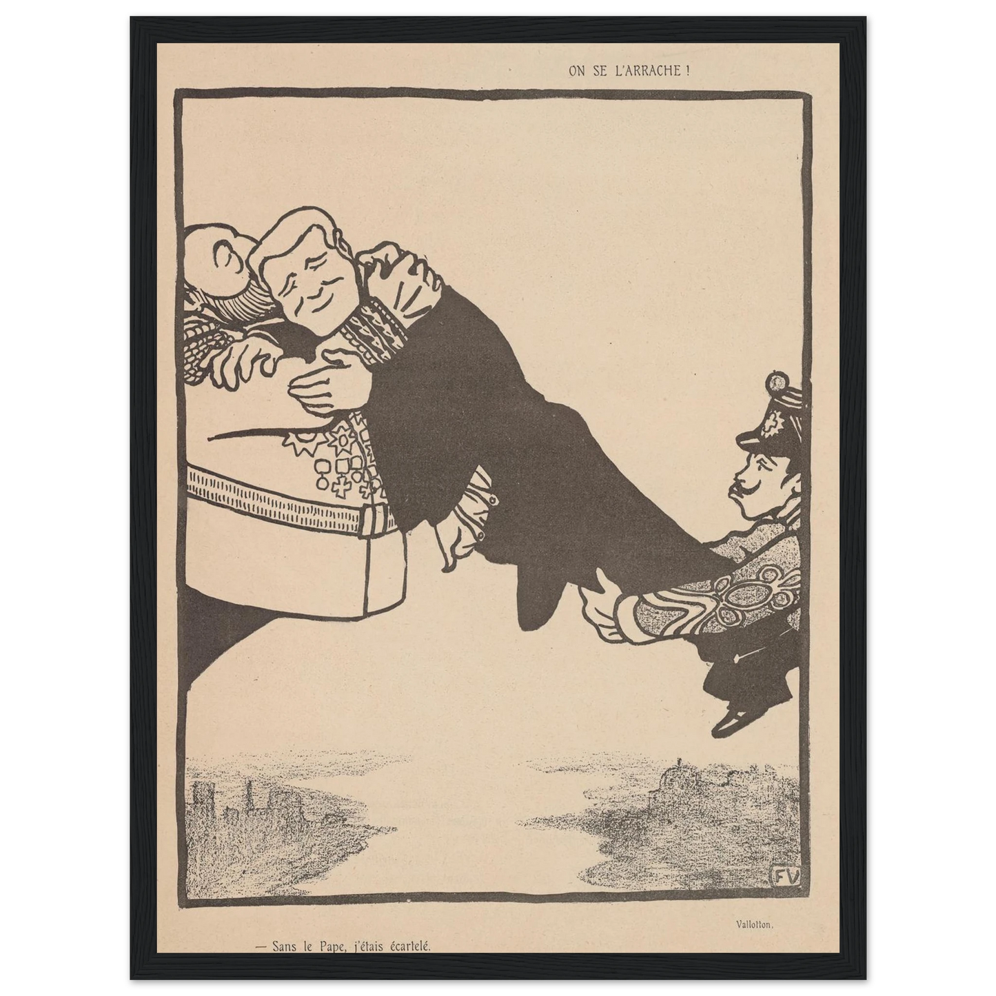 25 juillet 1903. Art Print | Felix Vallotton-Quipham Collections