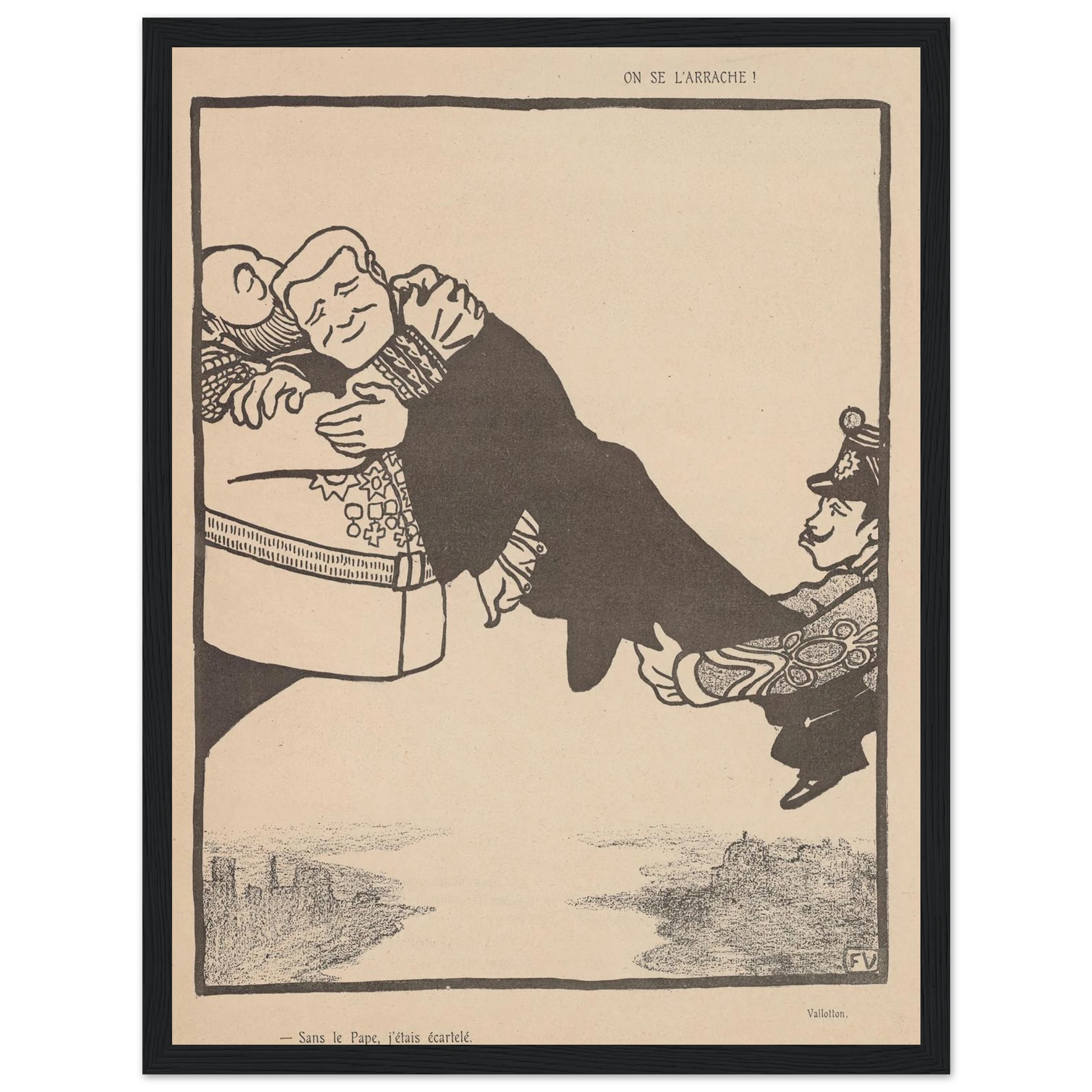 25 juillet 1903. Art Print | Felix Vallotton-Quipham Collections