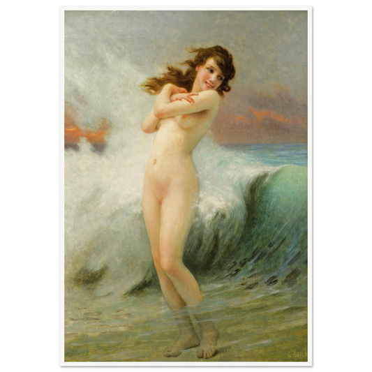 The Wave Art Print | Guillaume Seignac-Quipham Collections