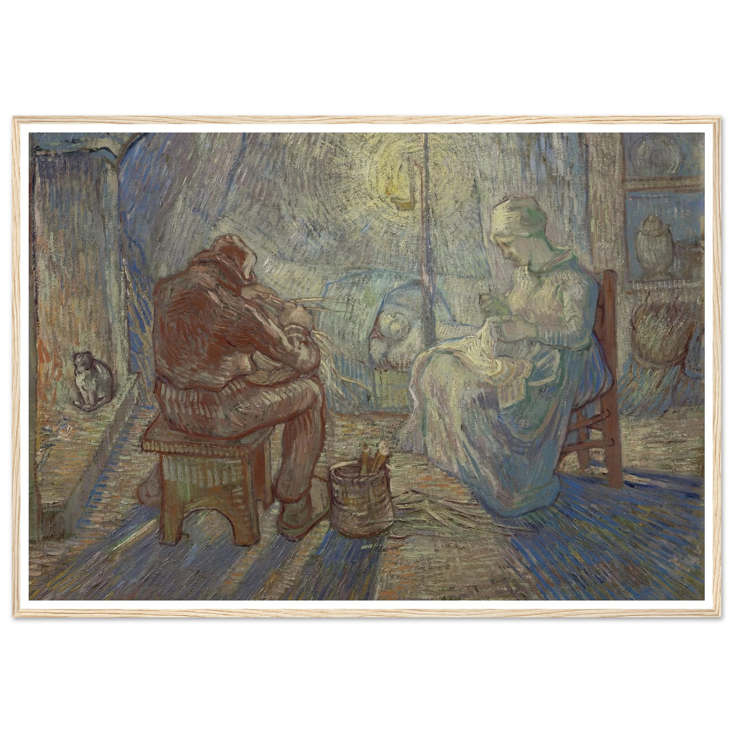 Night (After Millet) Art Print | Vincent van Gogh-Quipham Collections