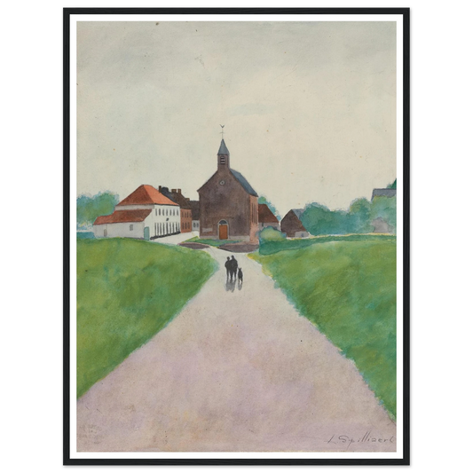 Au temps que Nanette était perdue pl. 4 (1931) Art Print | Leon Spilliaert-Quipham Collections
