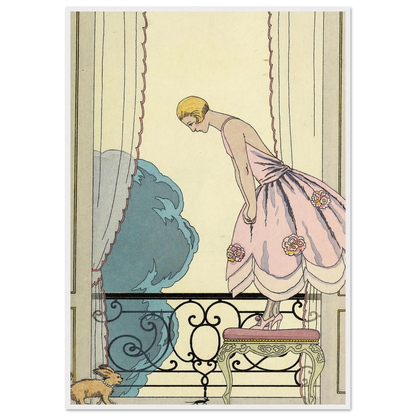 Falbalas et fanfreluches, La Souris (1925) Art Print | George Barbier-Quipham Collections