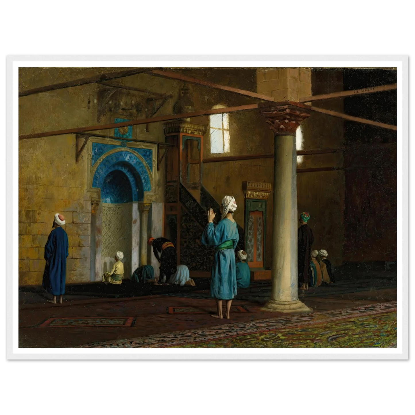 At Prayer, Cairo Art Print | Jean Leon Gerome-Quipham Collections