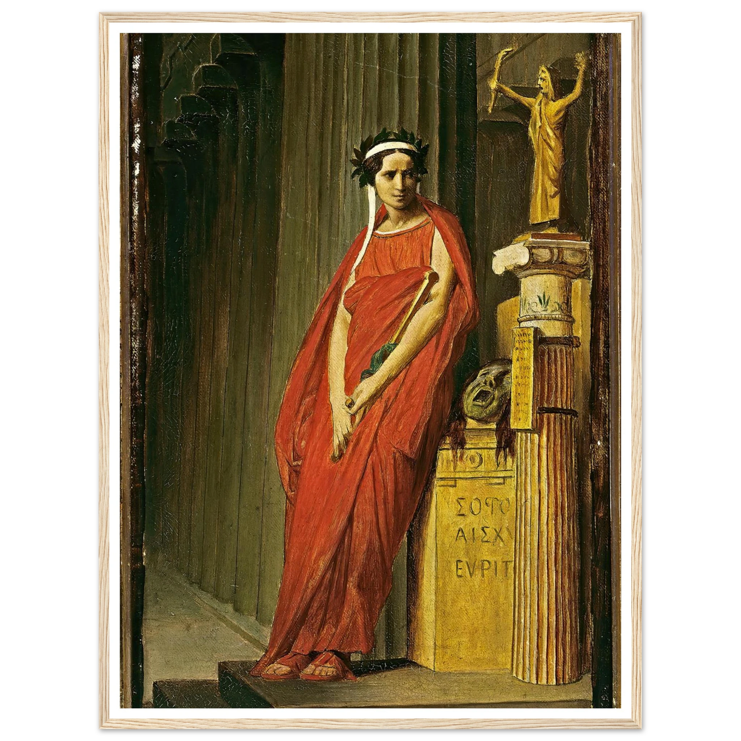 Rachel (1821-1858) Art Print | Jean Leon Gerome-Quipham Collections