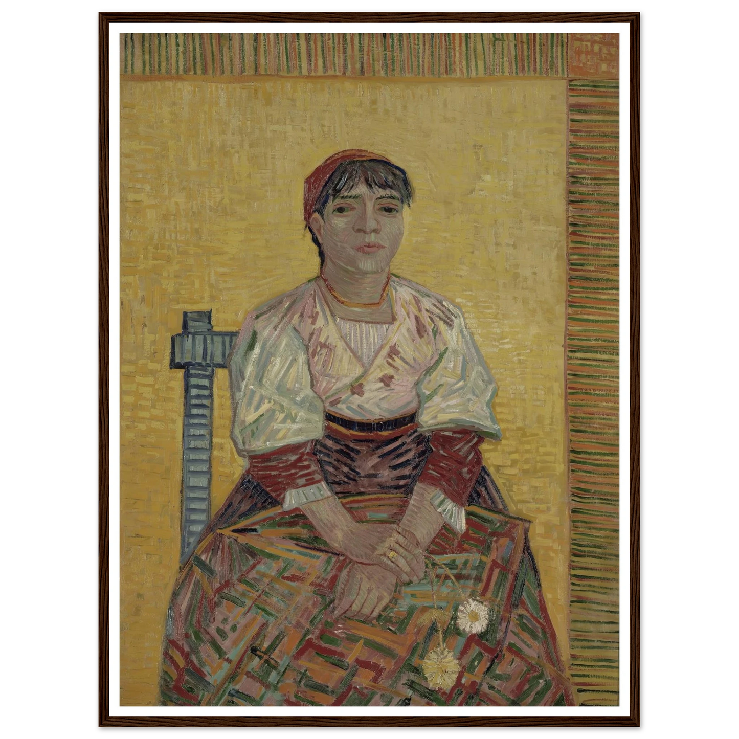 The Italian Woman (1887) Art Print | Vincent van Gogh-Quipham Collections
