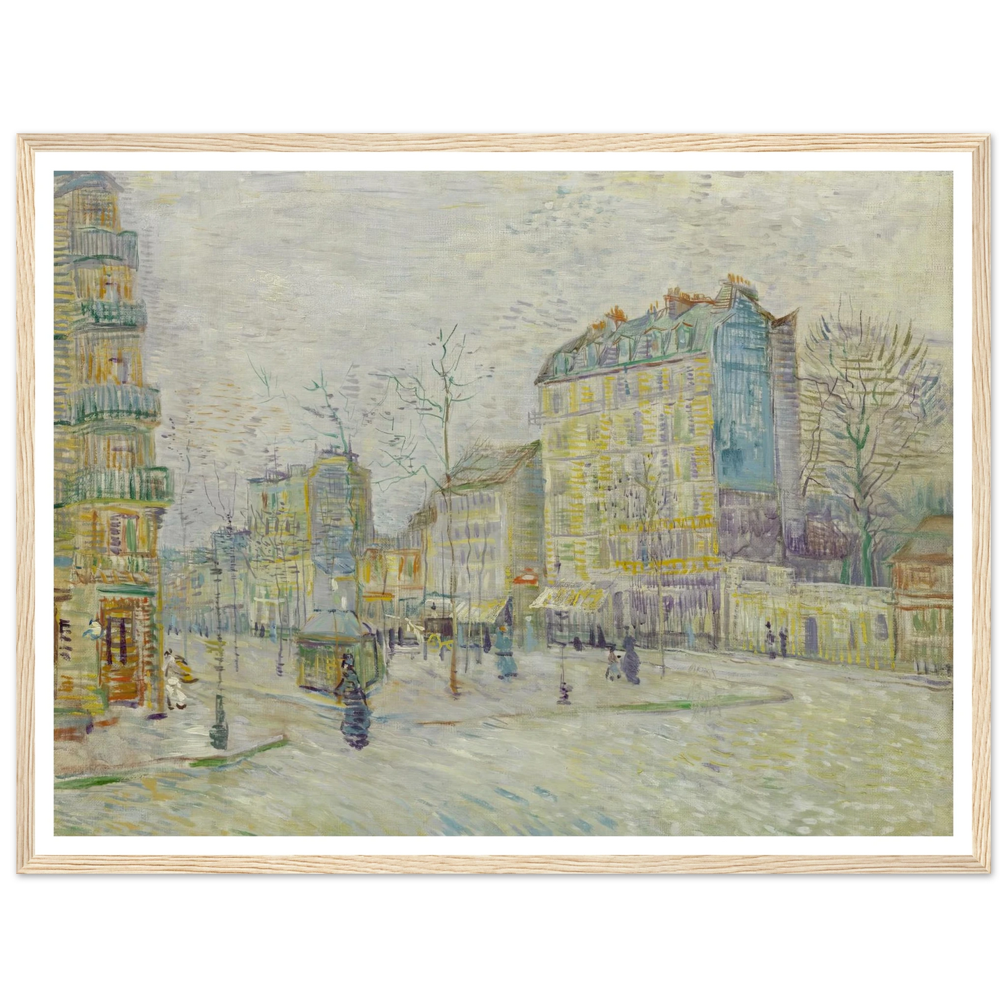Boulevard de Clichy (1887) Art Print | Vincent van Gogh-Quipham Collections