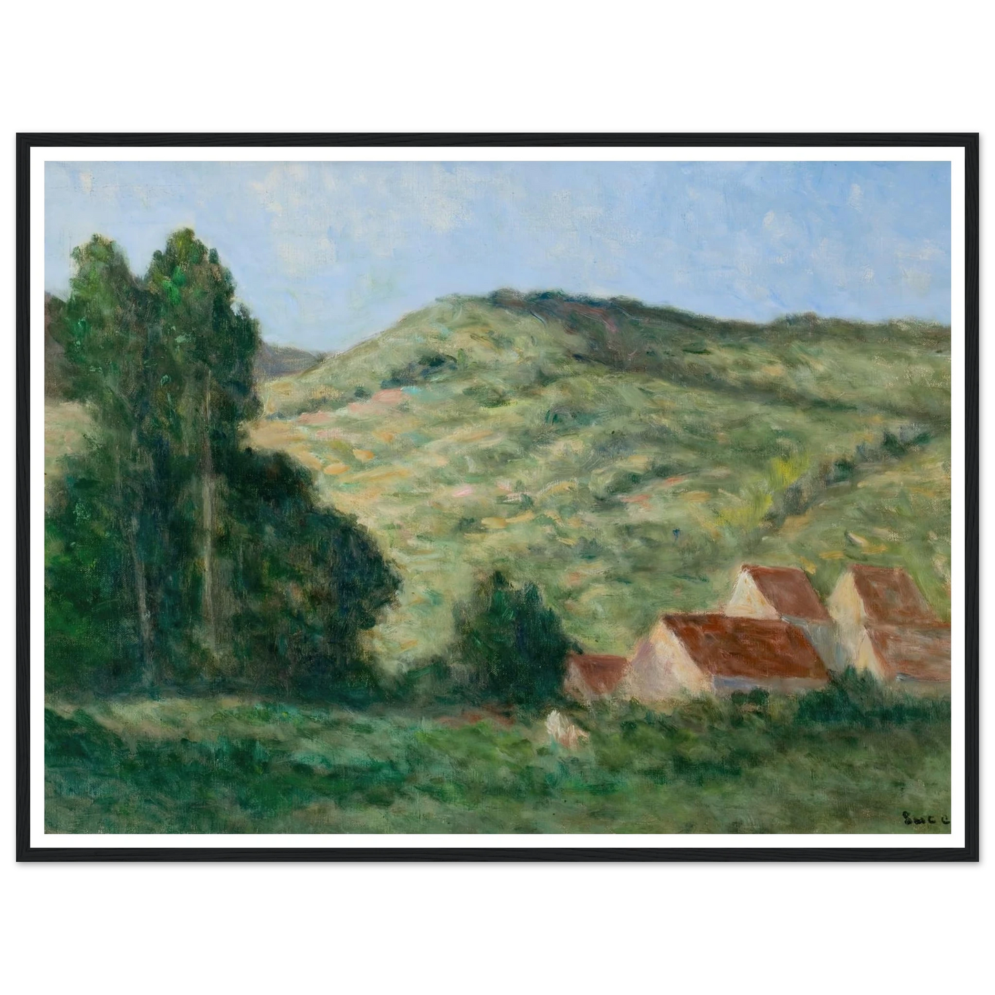Le Riviere Art Print | Maximilien Luce-Quipham Collections