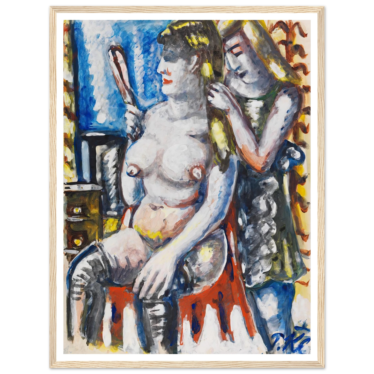 Garderobe (1947) Art Print | Paul Kleinschmidt-Quipham Collections