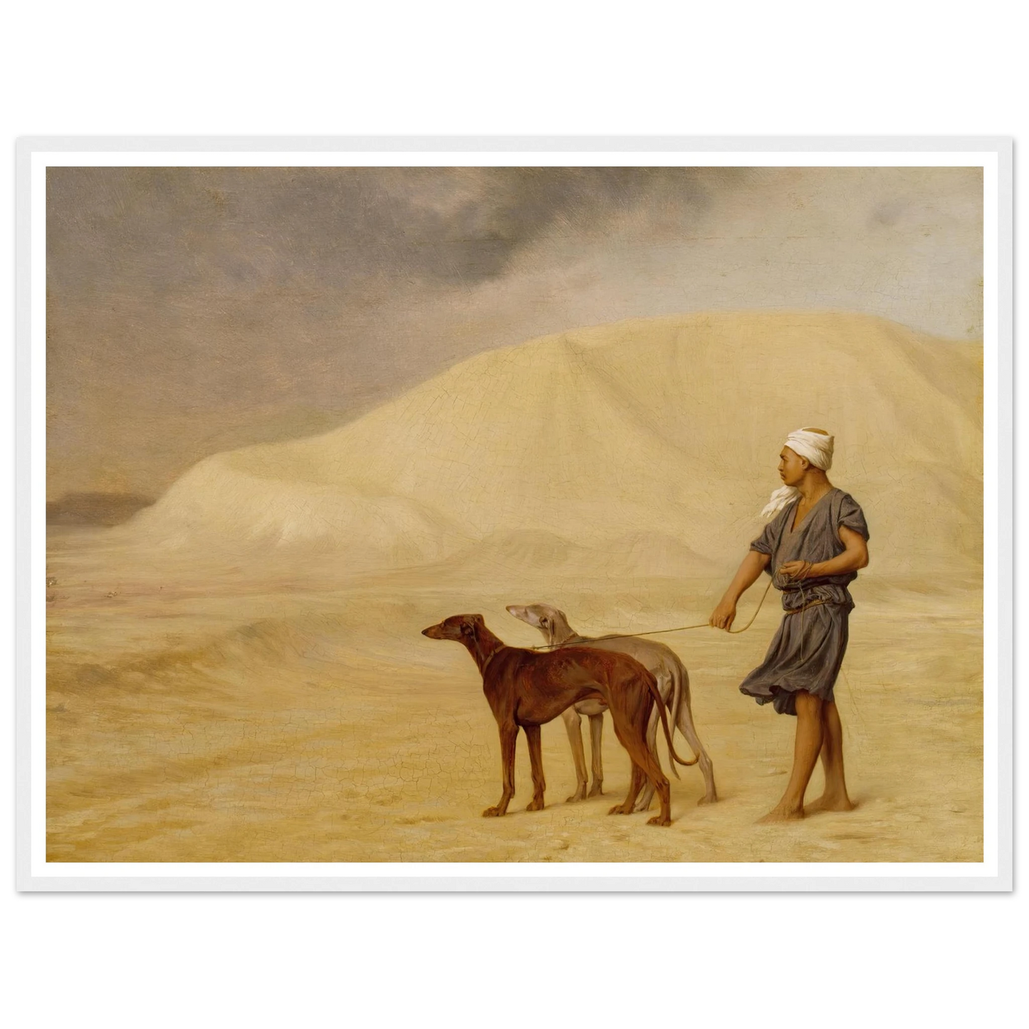On the Desert (ca 1867) Art Print | Jean Leon Gerome-Quipham Collections