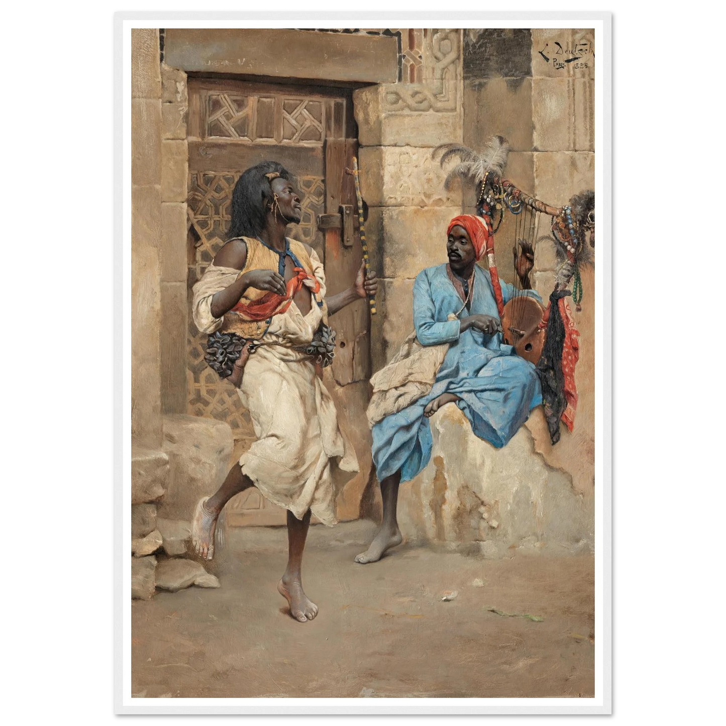 The Performance (1885) Art Print | Ludwig Deutsch-Quipham Collections