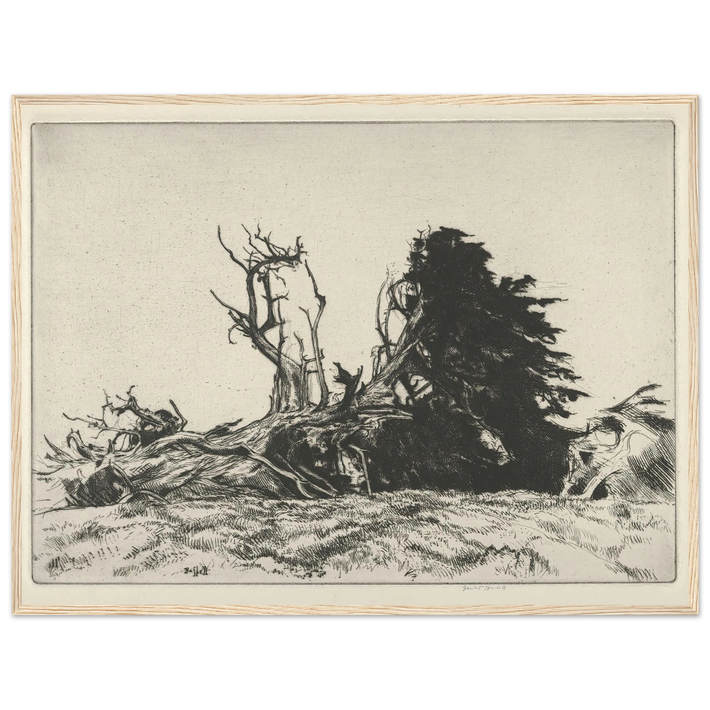 Fallen Centuries (1919) Art Print | Ernest Haskell-Quipham Collections