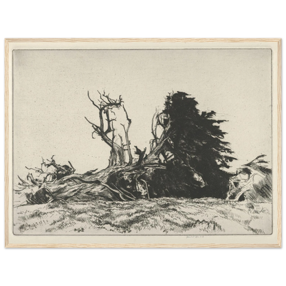 Fallen Centuries (1919) Art Print | Ernest Haskell-Quipham Collections