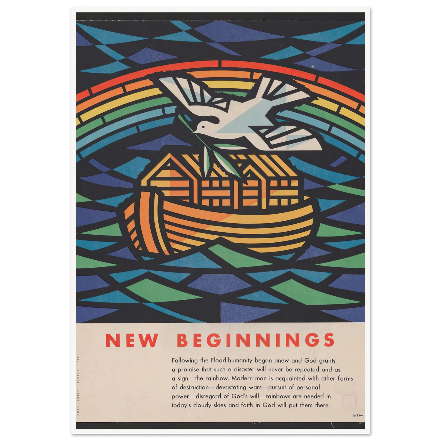 New beginnings (1955) Art Print | Joseph Binder-Quipham Collections