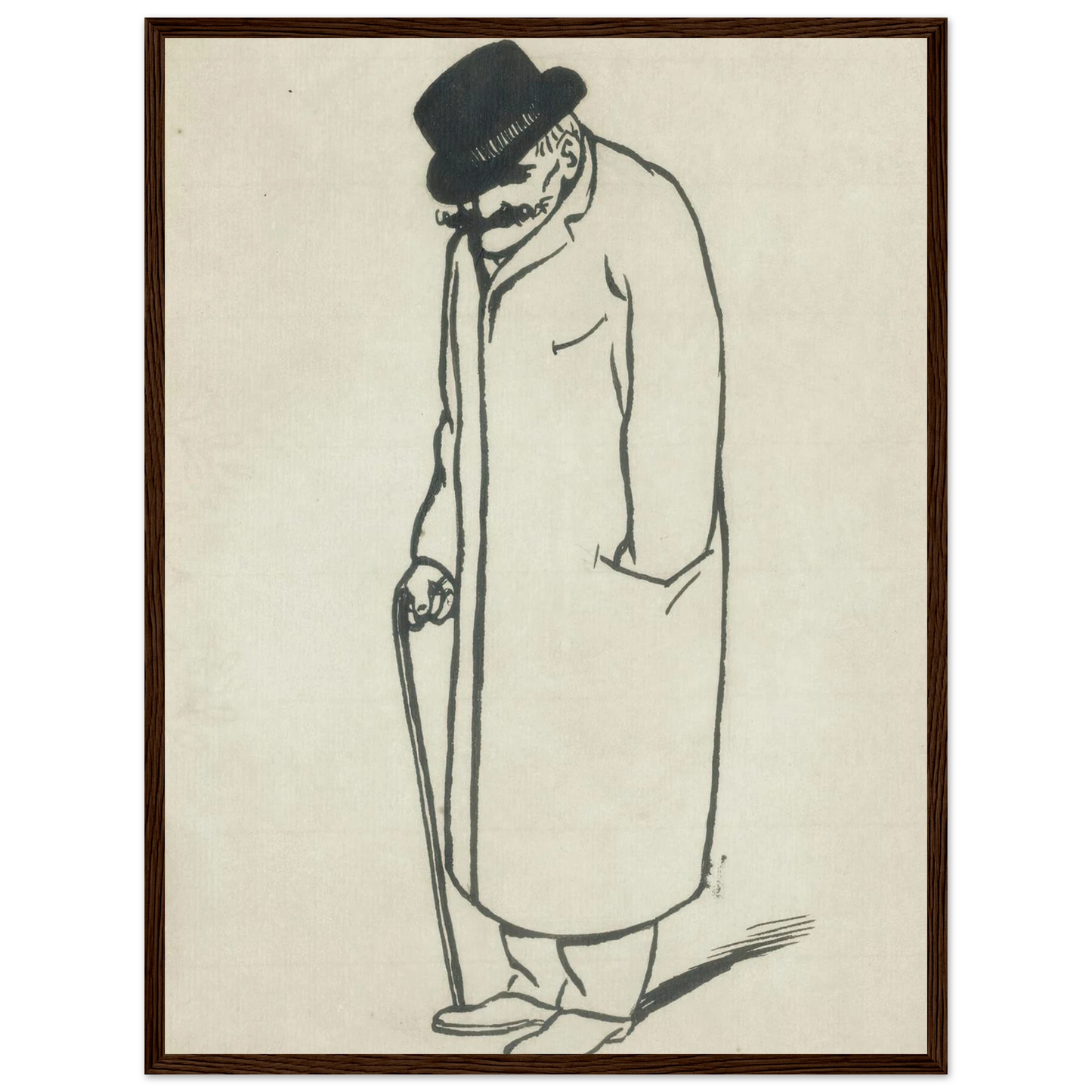 A dead man talking Art Print | Felix Vallotton-Quipham Collections