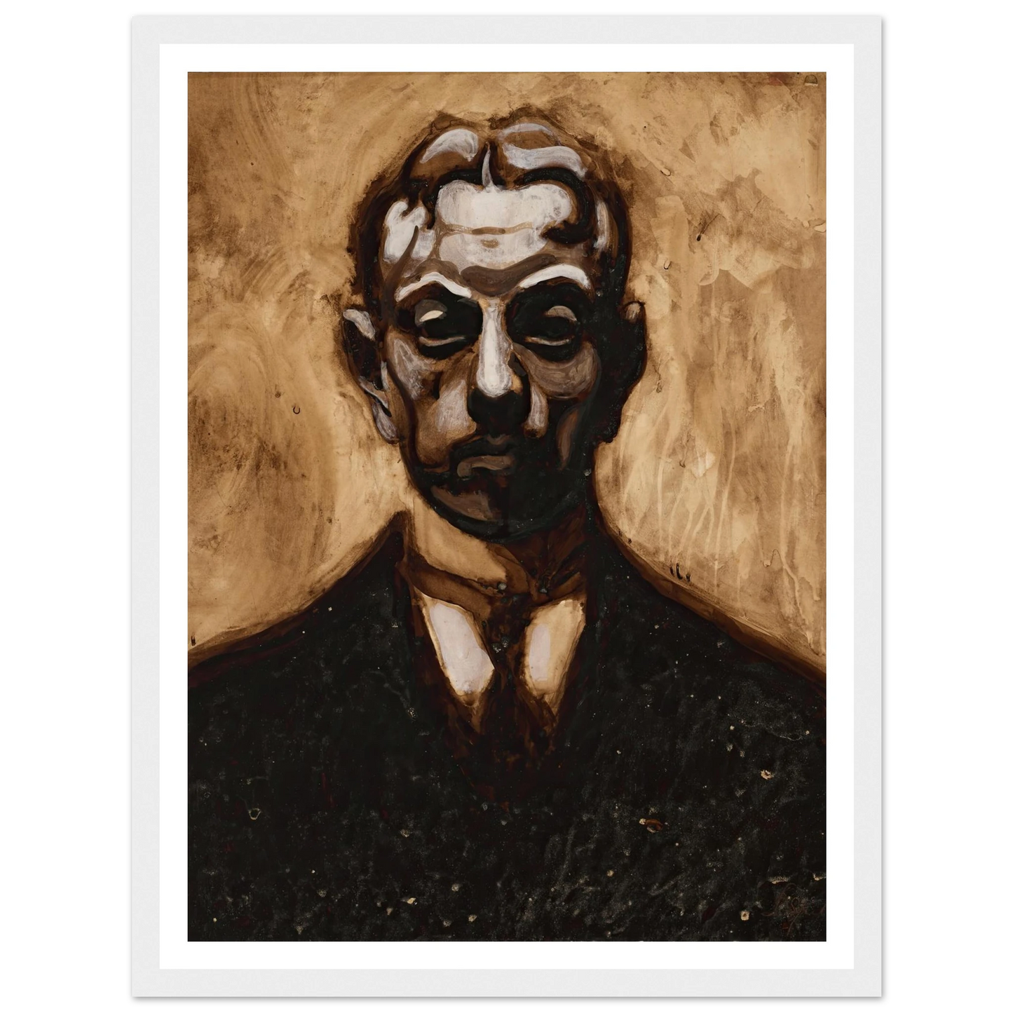 Autoportrait Art Print | Leon Spilliaert-Quipham Collections