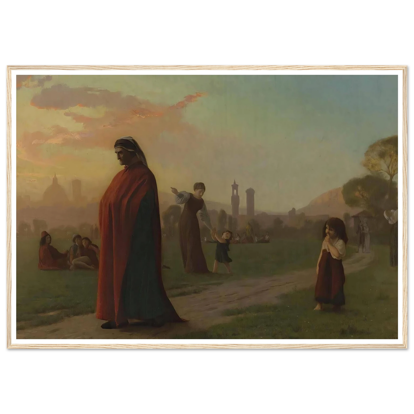 Dante (He Hath Seen Hell) Art Print | Jean Leon Gerome-Quipham Collections