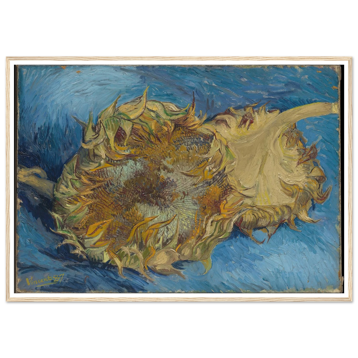 Sunflowers (1887) Art Print | Vincent van Gogh-Quipham Collections